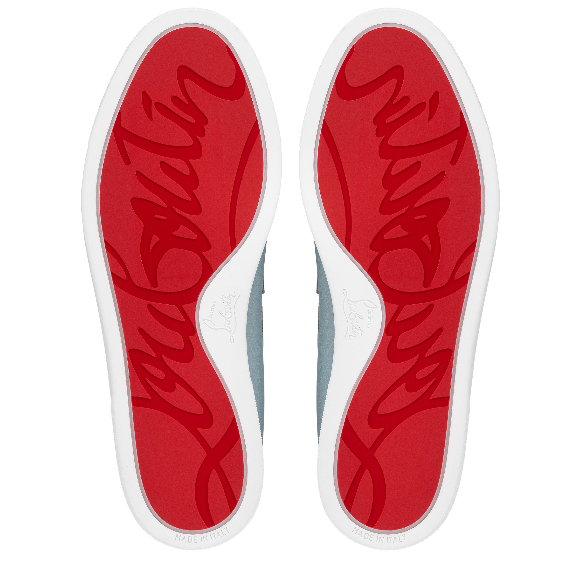 Christian Louboutin Chambeliboat Men Shoes | Color Grey