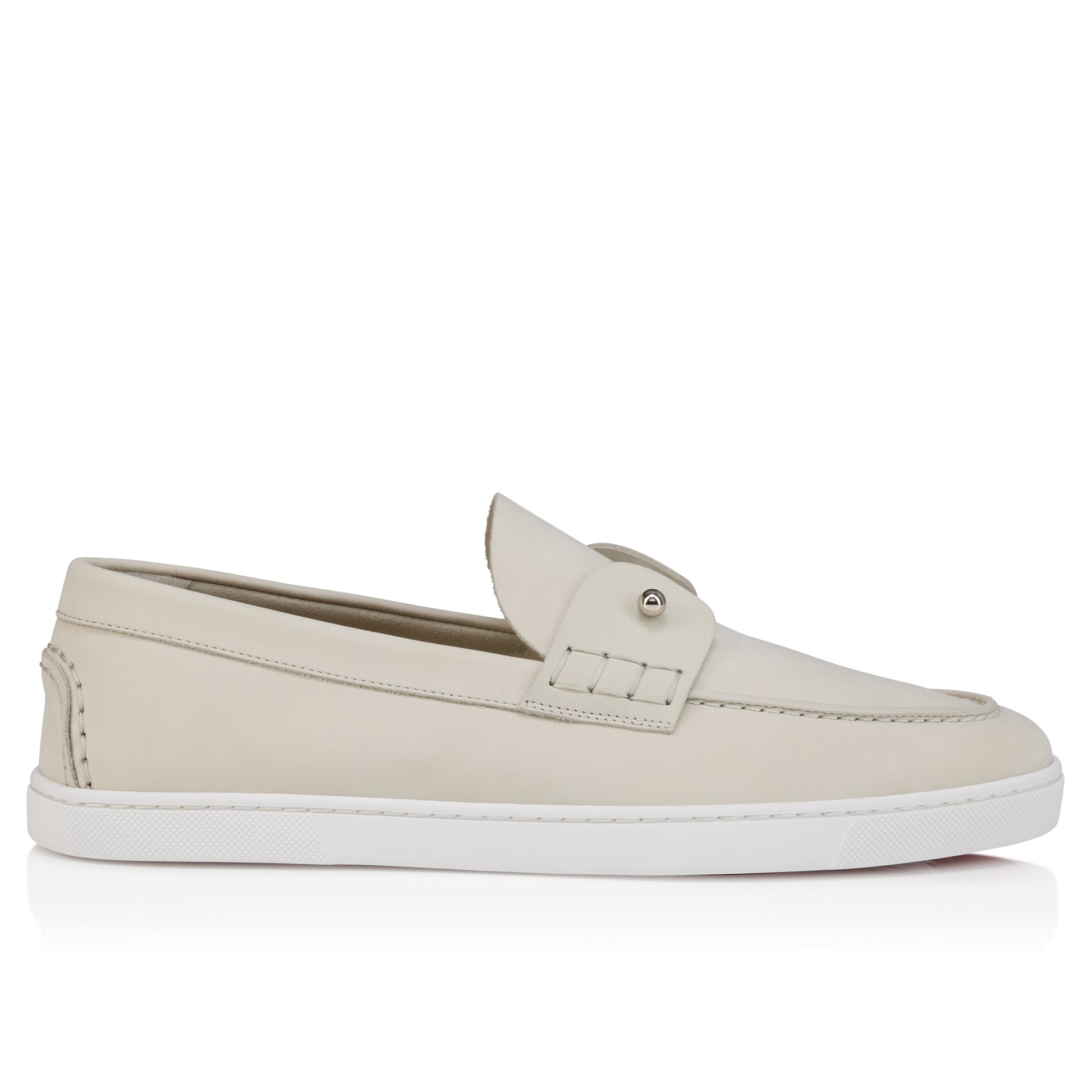 Christian Louboutin Chambeliboat Men Shoes | Color Grey