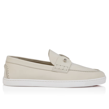 Christian Louboutin Chambeliboat Men Shoes | Color Grey