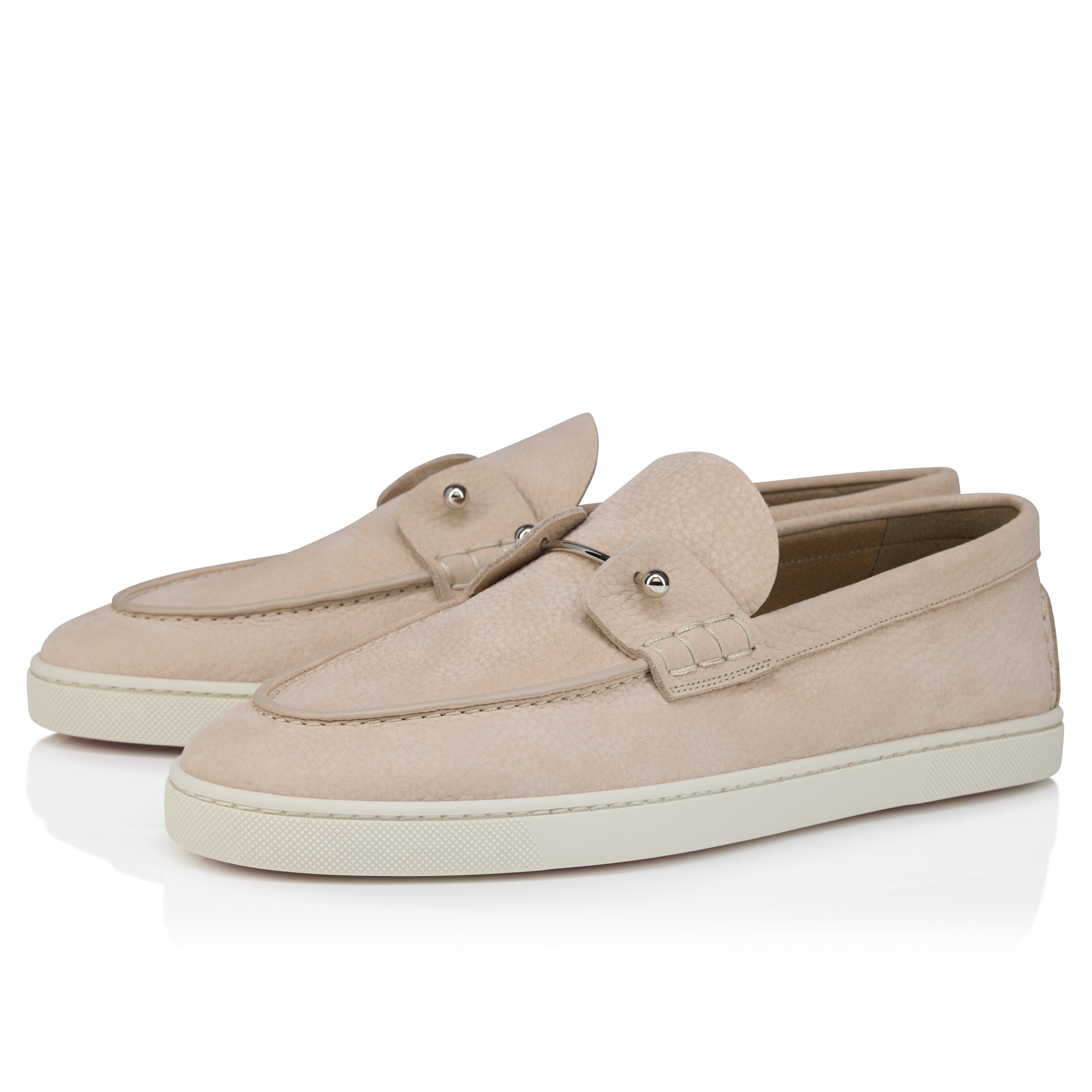 Christian Louboutin Chambeliboat Men Shoes | Color Beige