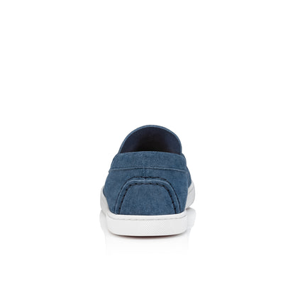 Christian Louboutin Chambeliboat Men Shoes | Color Blue