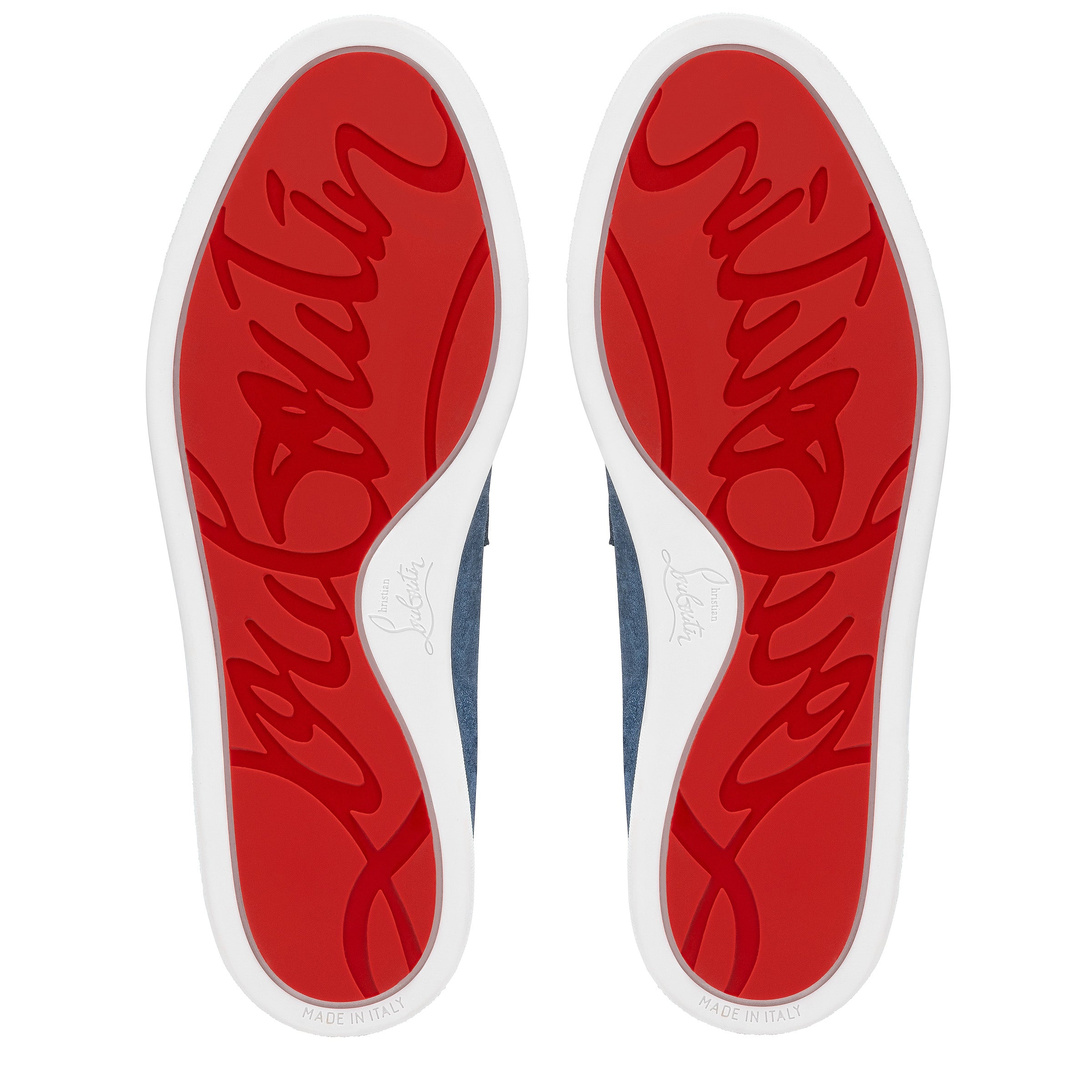 Christian Louboutin Chambeliboat Men Shoes | Color Blue