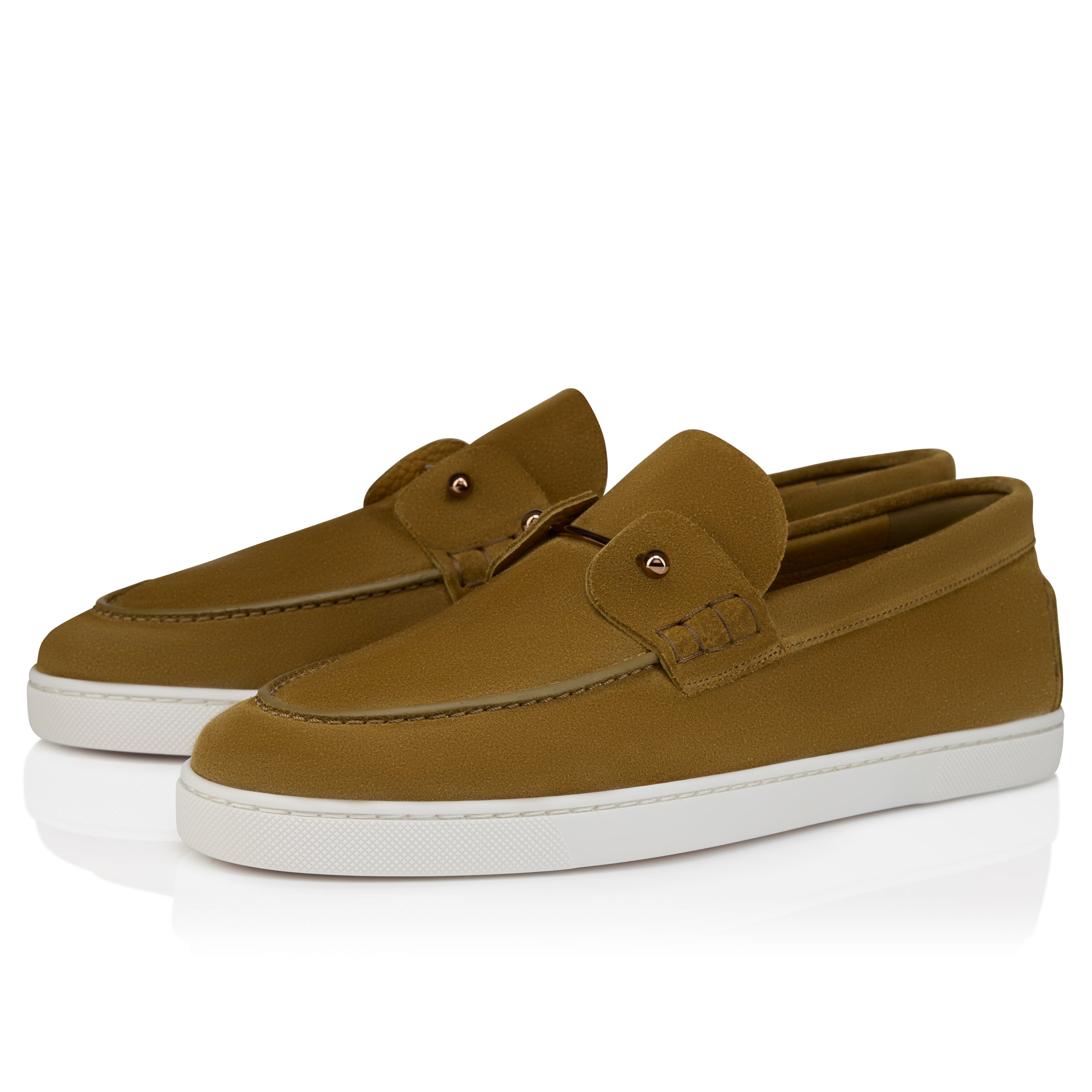 Christian Louboutin Chambeliboat Men Shoes | Color Bronze