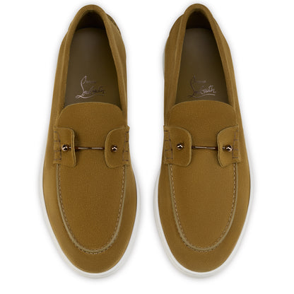 Christian Louboutin Chambeliboat Men Shoes | Color Bronze