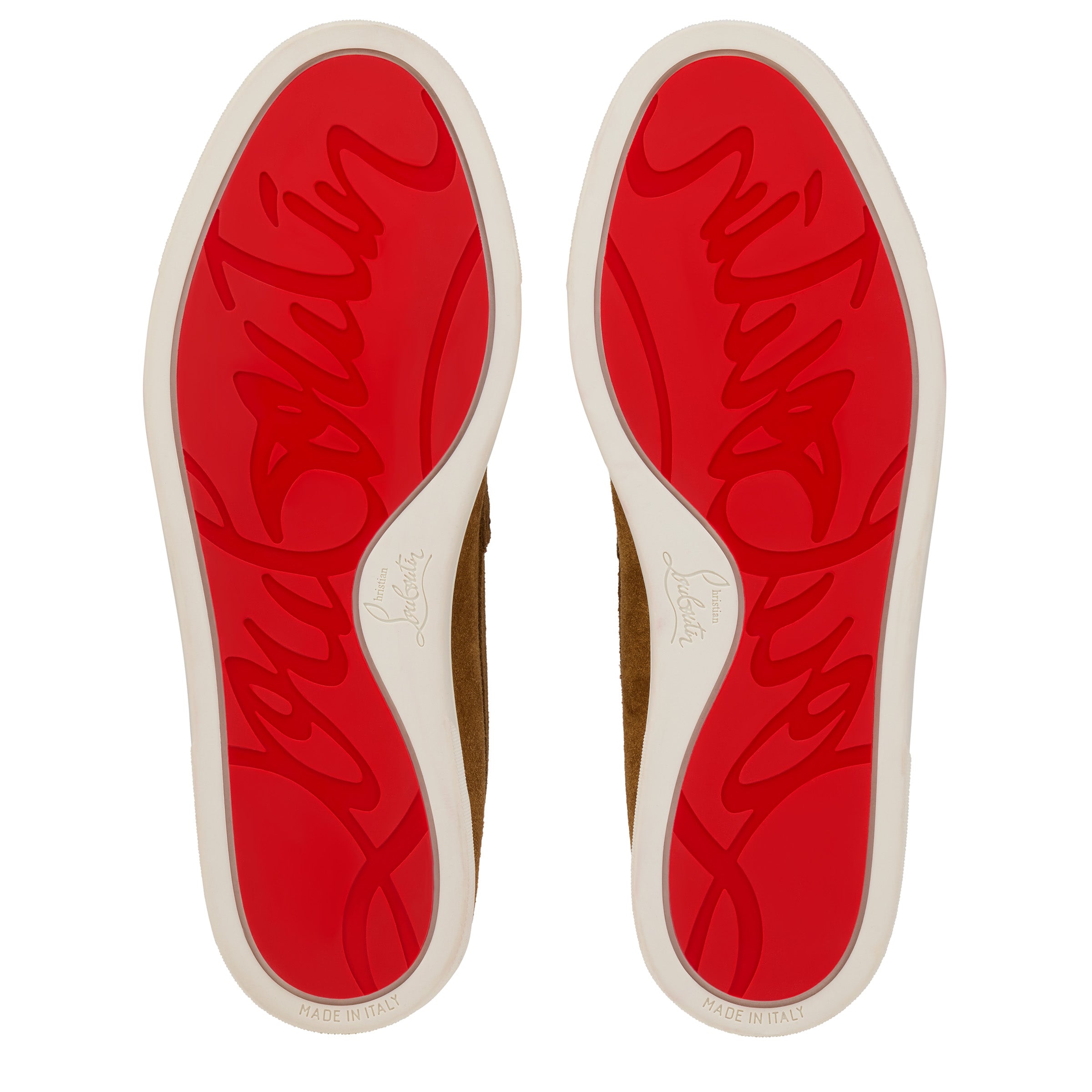 Christian Louboutin Chambeliboat Men Shoes | Color Brown