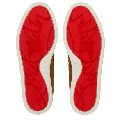 Christian Louboutin Chambeliboat Men Shoes | Color Brown