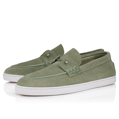 Christian Louboutin Chambeliboat Men Shoes | Color Green