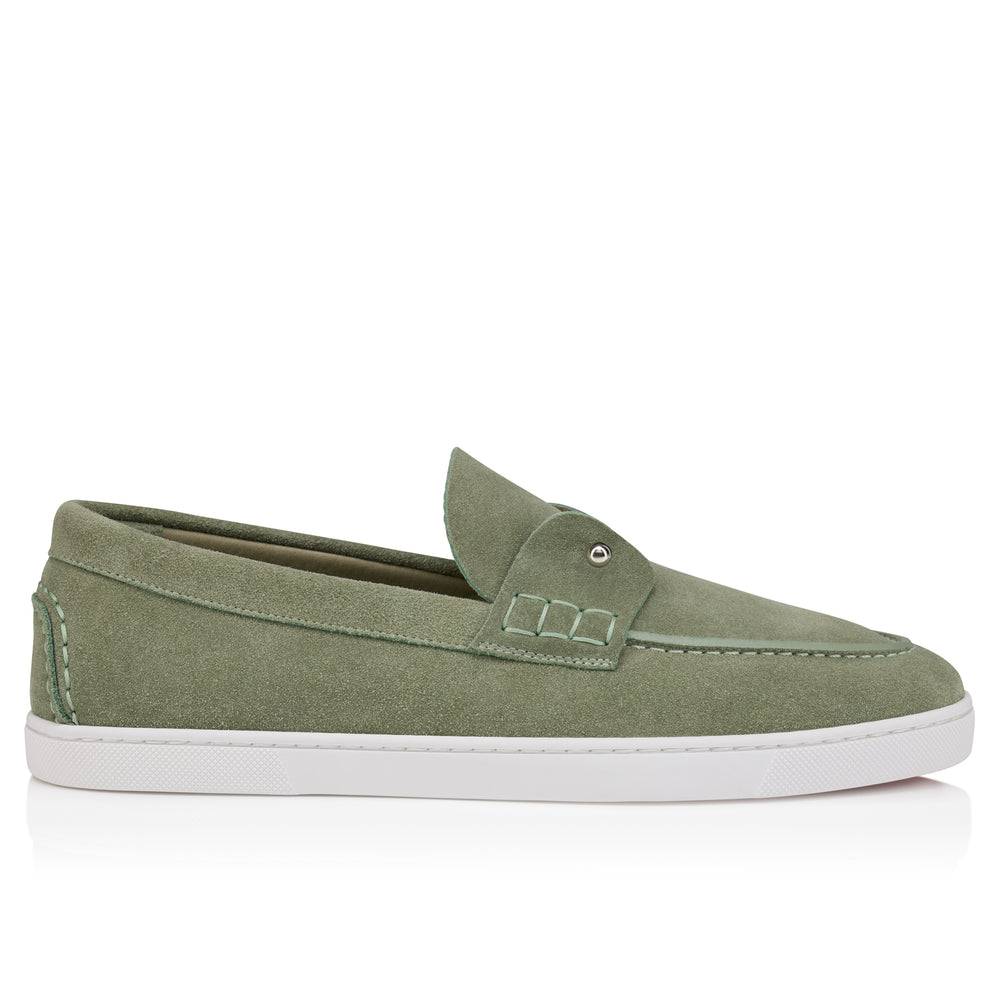 Christian Louboutin Chambeliboat Men Shoes | Color Green