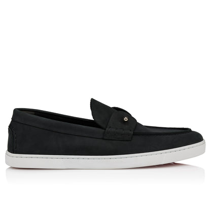 Christian Louboutin Chambeliboat Men Shoes | Color Black