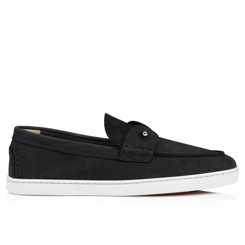 Christian Louboutin Chambeliboat Men Shoes | Color Black