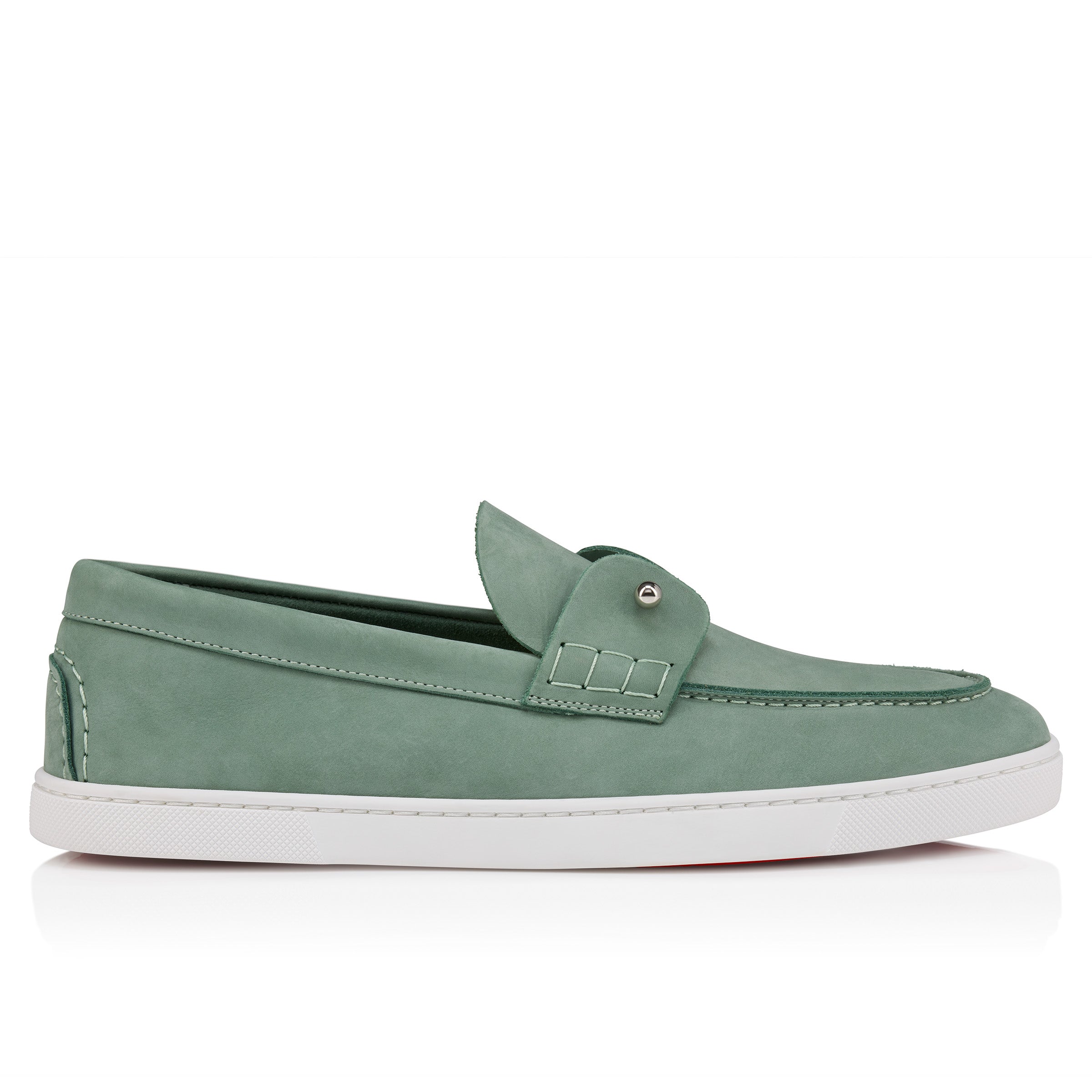 Christian Louboutin Chambeliboat Men Shoes | Color Green