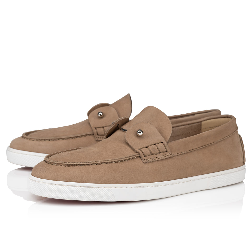 Christian Louboutin Chambeliboat Men Shoes | Color Beige