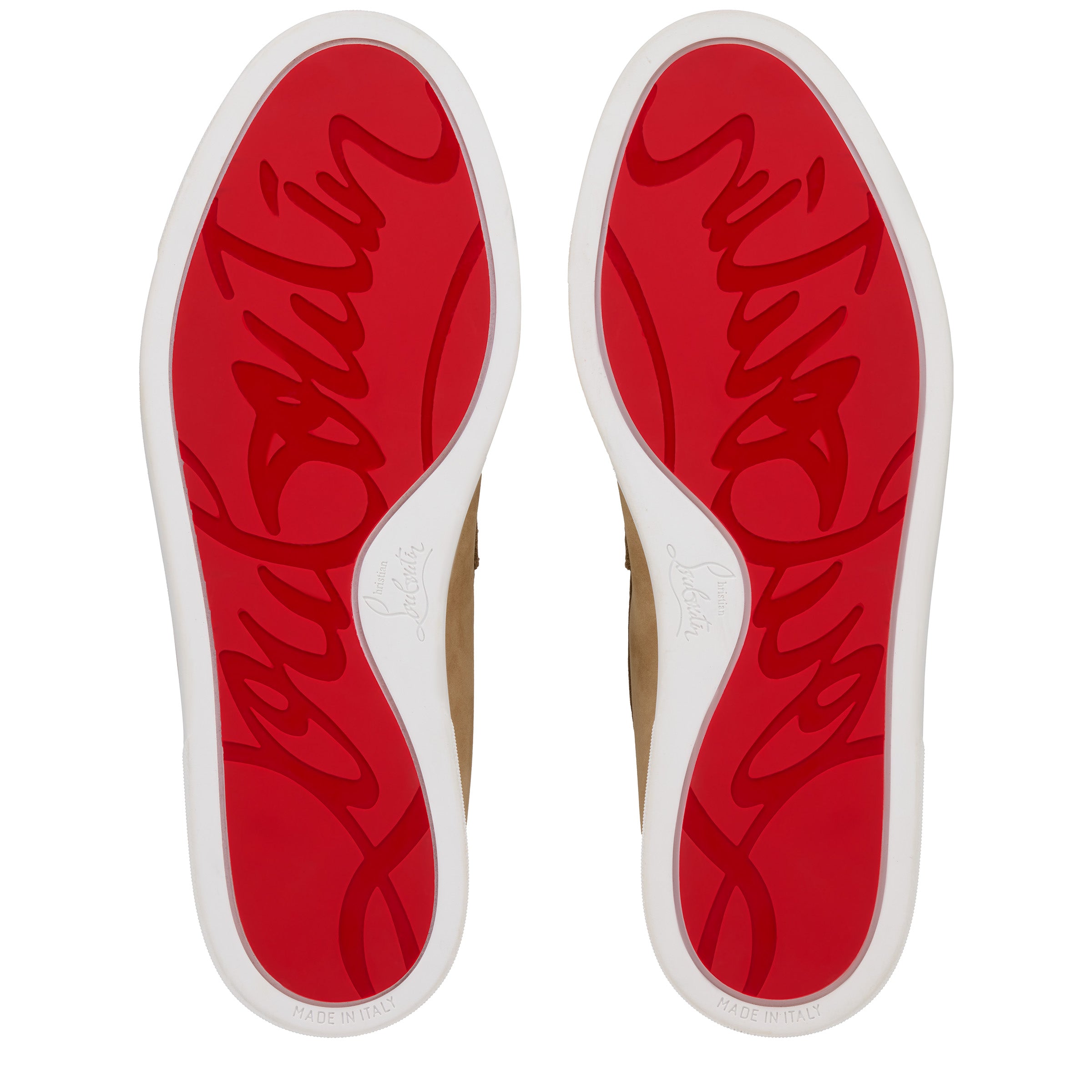 Christian Louboutin Chambeliboat Men Shoes | Color Beige