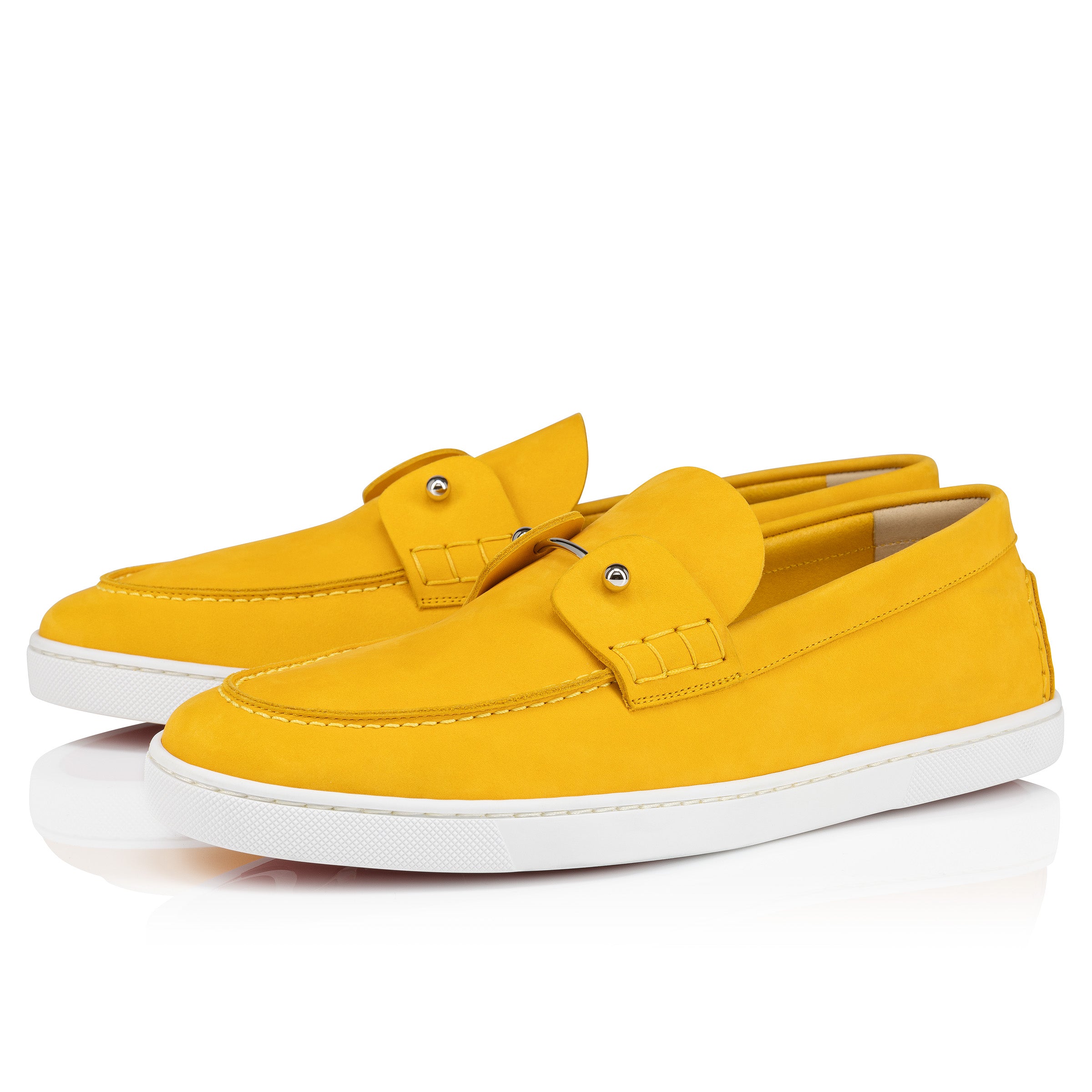 Christian Louboutin Chambeliboat Men Shoes | Color Yellow