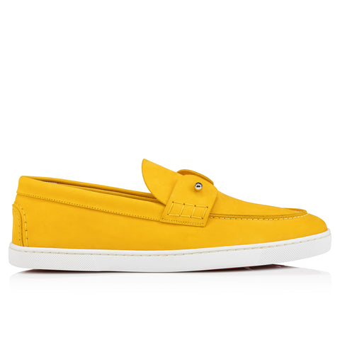 Christian Louboutin Chambeliboat Men Shoes | Color Yellow