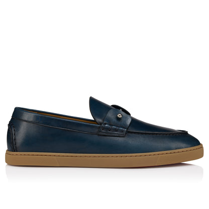 Christian Louboutin Chambeliboat Men Shoes | Color Blue
