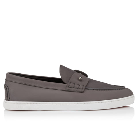Christian Louboutin Chambeliboat Men Shoes | Color Grey