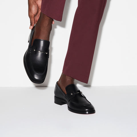 Christian Louboutin Chambelimoc Men Shoes | Color Black