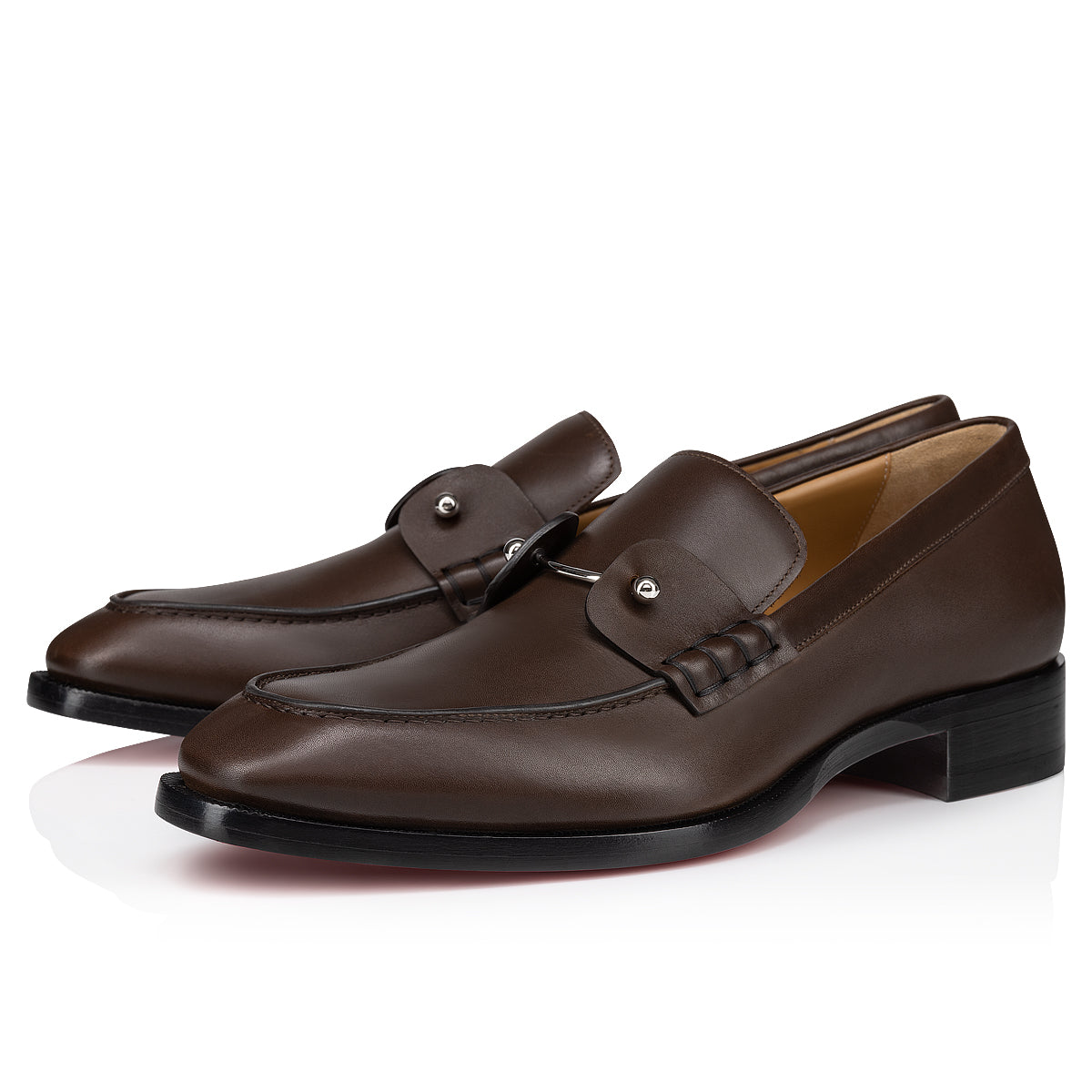 Christian Louboutin Chambelimoc Men Shoes | Color Brown