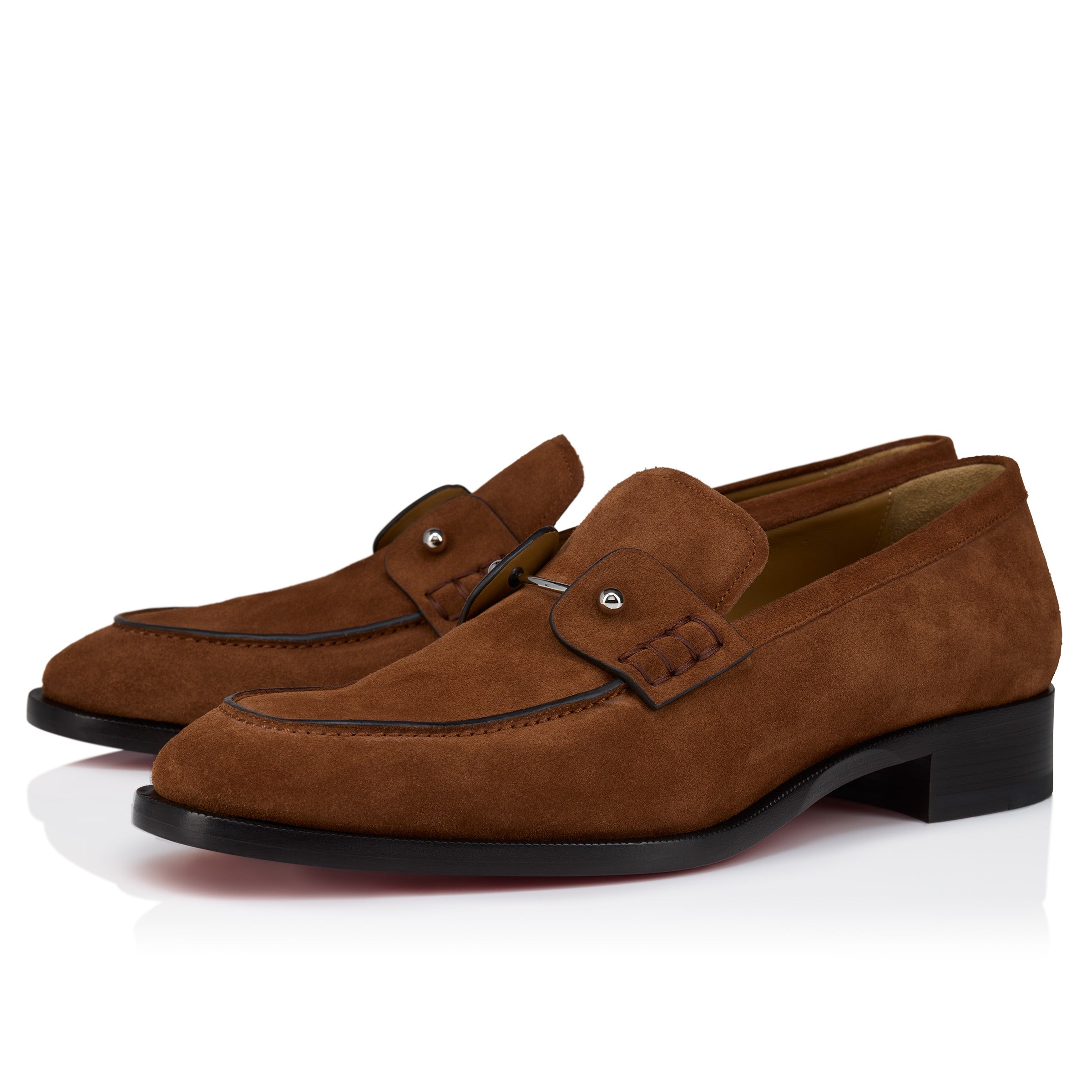 Christian Louboutin Chambelimoc Men Shoes | Color Brown