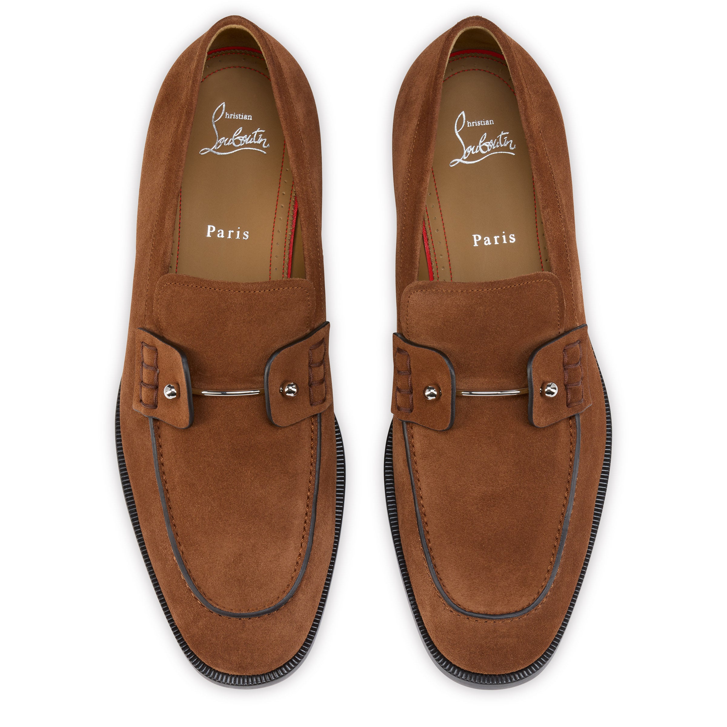 Christian Louboutin Chambelimoc Men Shoes | Color Brown
