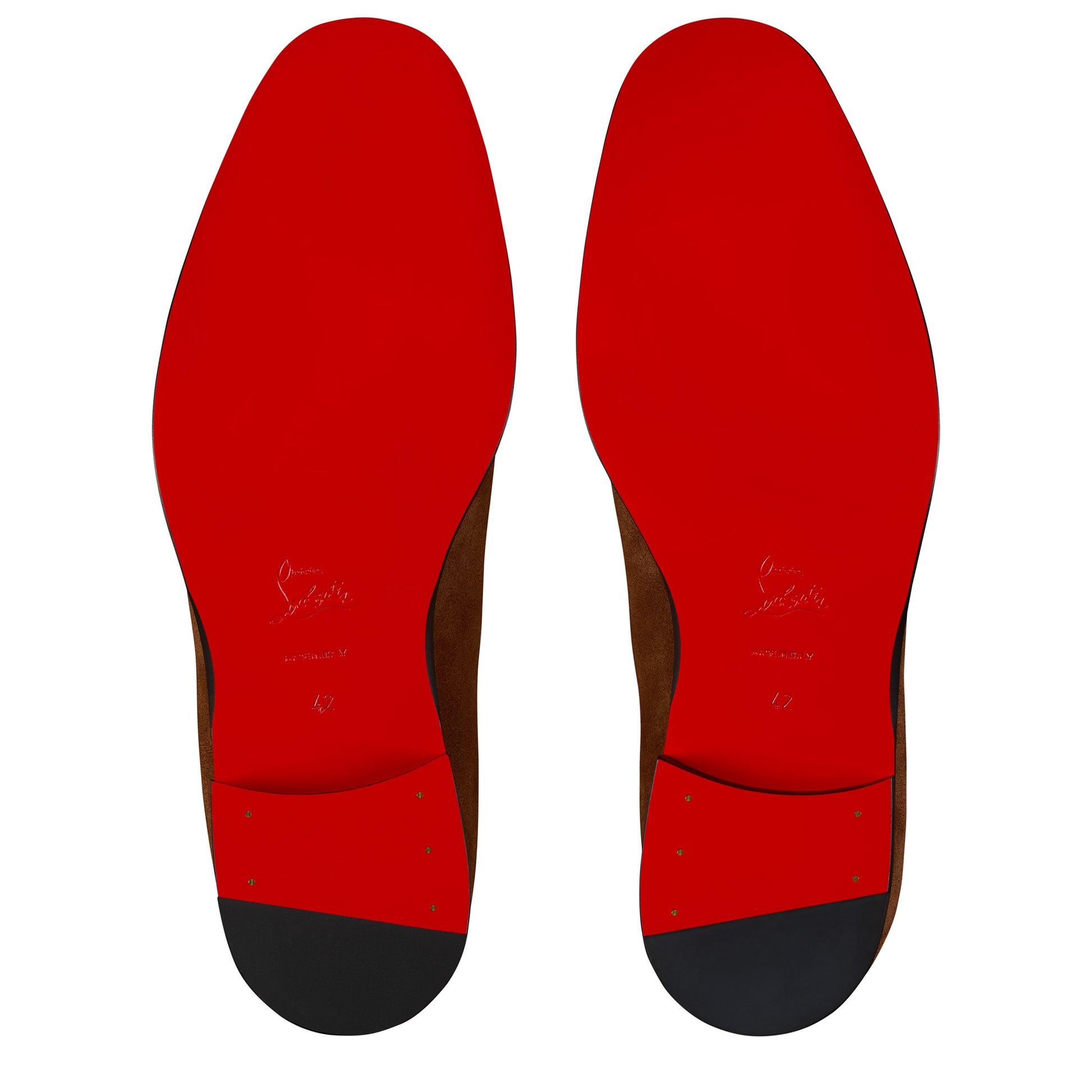 Christian Louboutin Chambelimoc Men Shoes | Color Brown