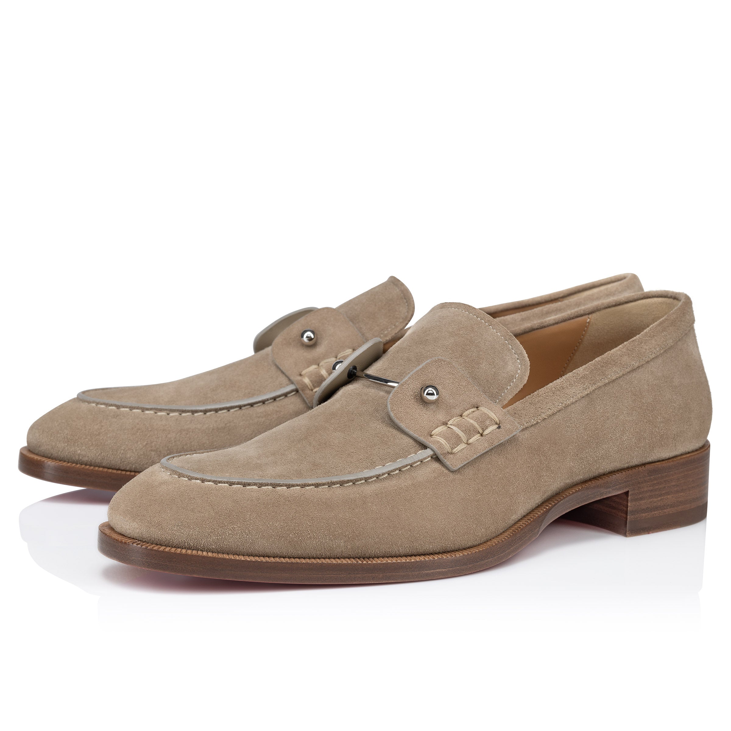 Christian Louboutin Chambelimoc Men Shoes | Color Brown