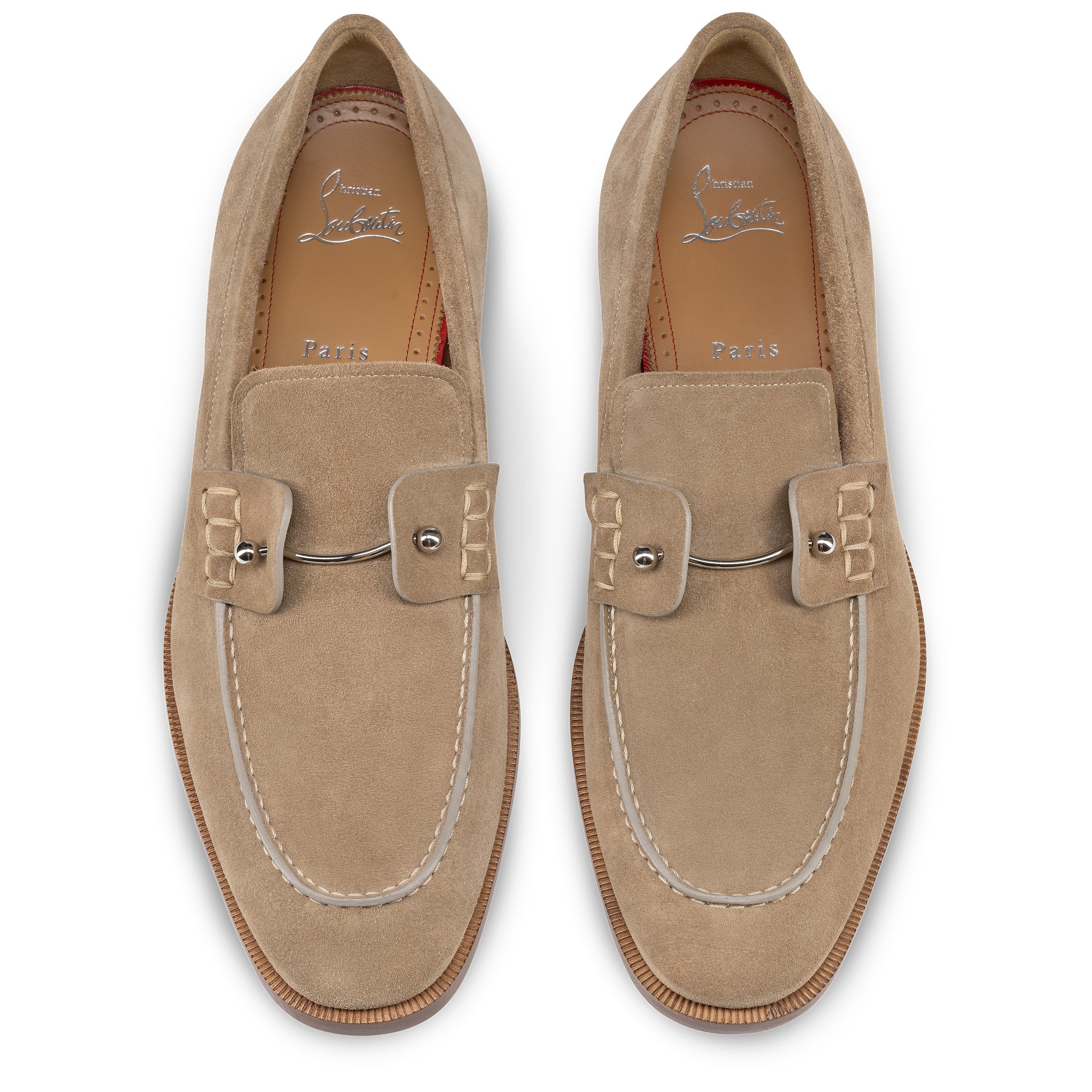 Christian Louboutin Chambelimoc Men Shoes | Color Brown