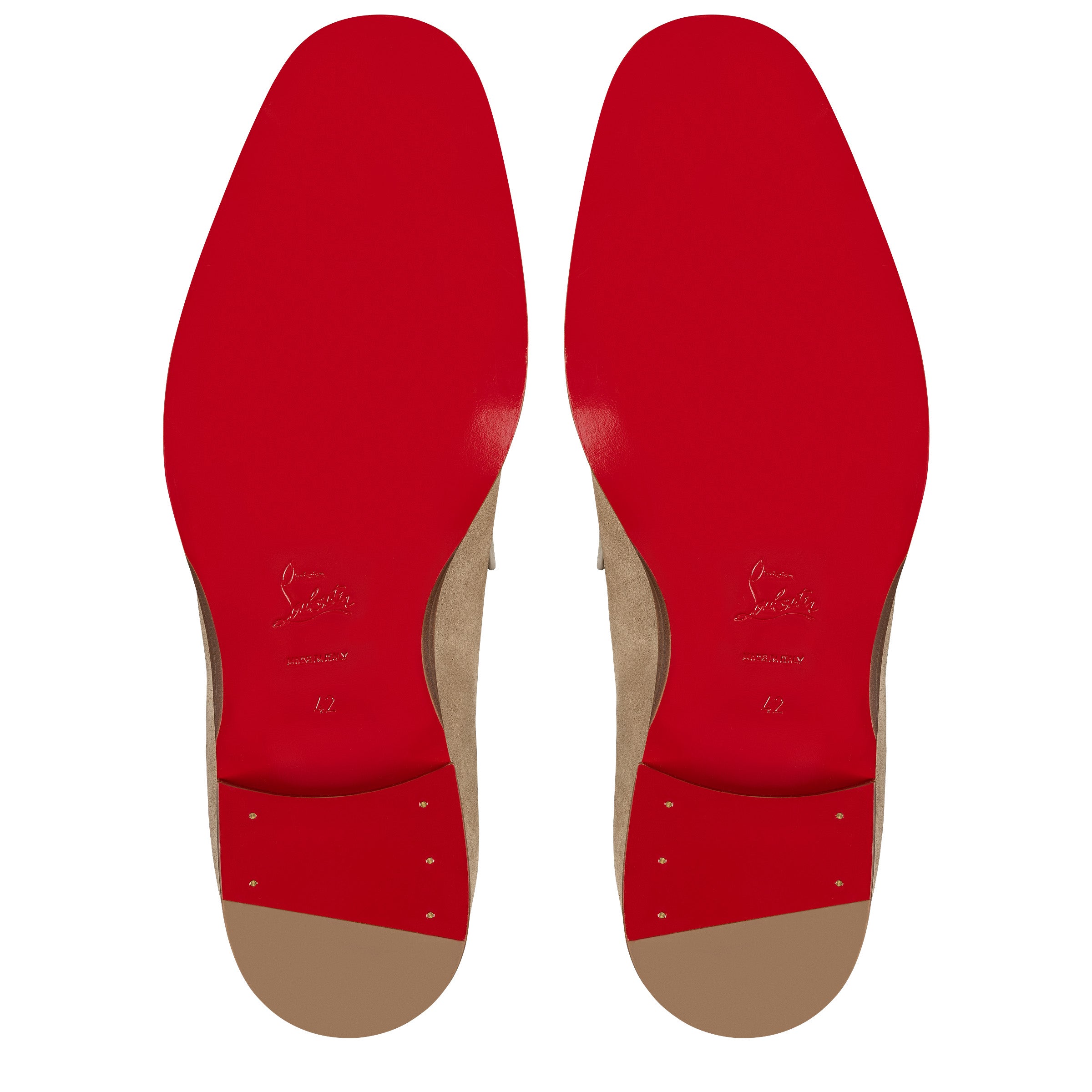 Christian Louboutin Chambelimoc Men Shoes | Color Brown