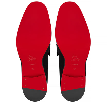 Christian Louboutin Chambelimoc Night Strass Men Shoes | Color Black