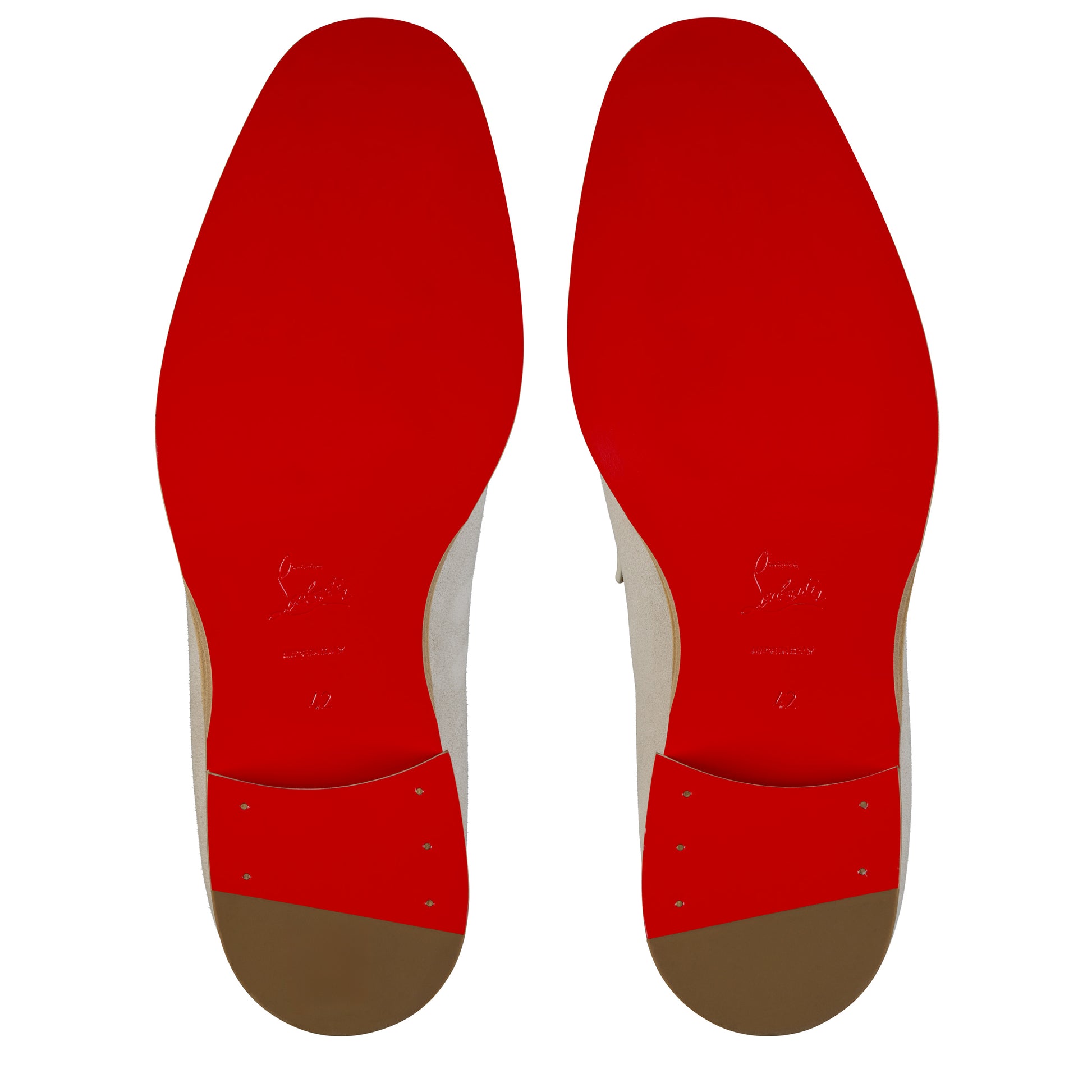 Christian Louboutin Chambelimoc Night Strass Men Shoes | Color Grey