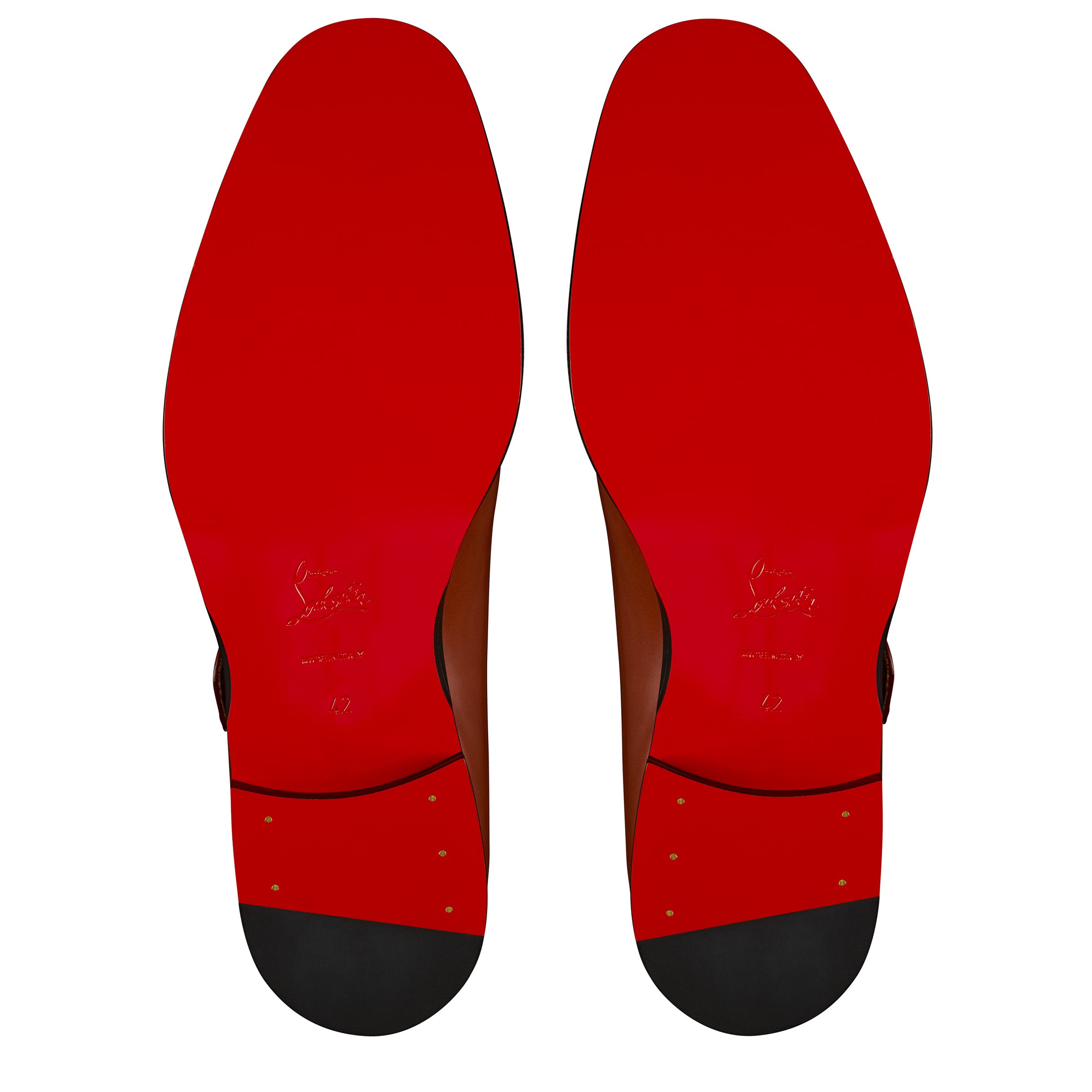 Christian Louboutin Chambelimonk Men Shoes | Color Orange