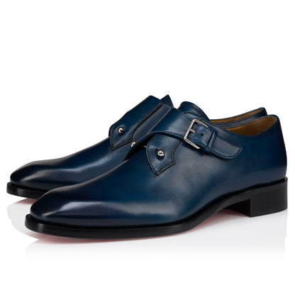 Christian Louboutin Chambelimonk Men Shoes | Color Blue