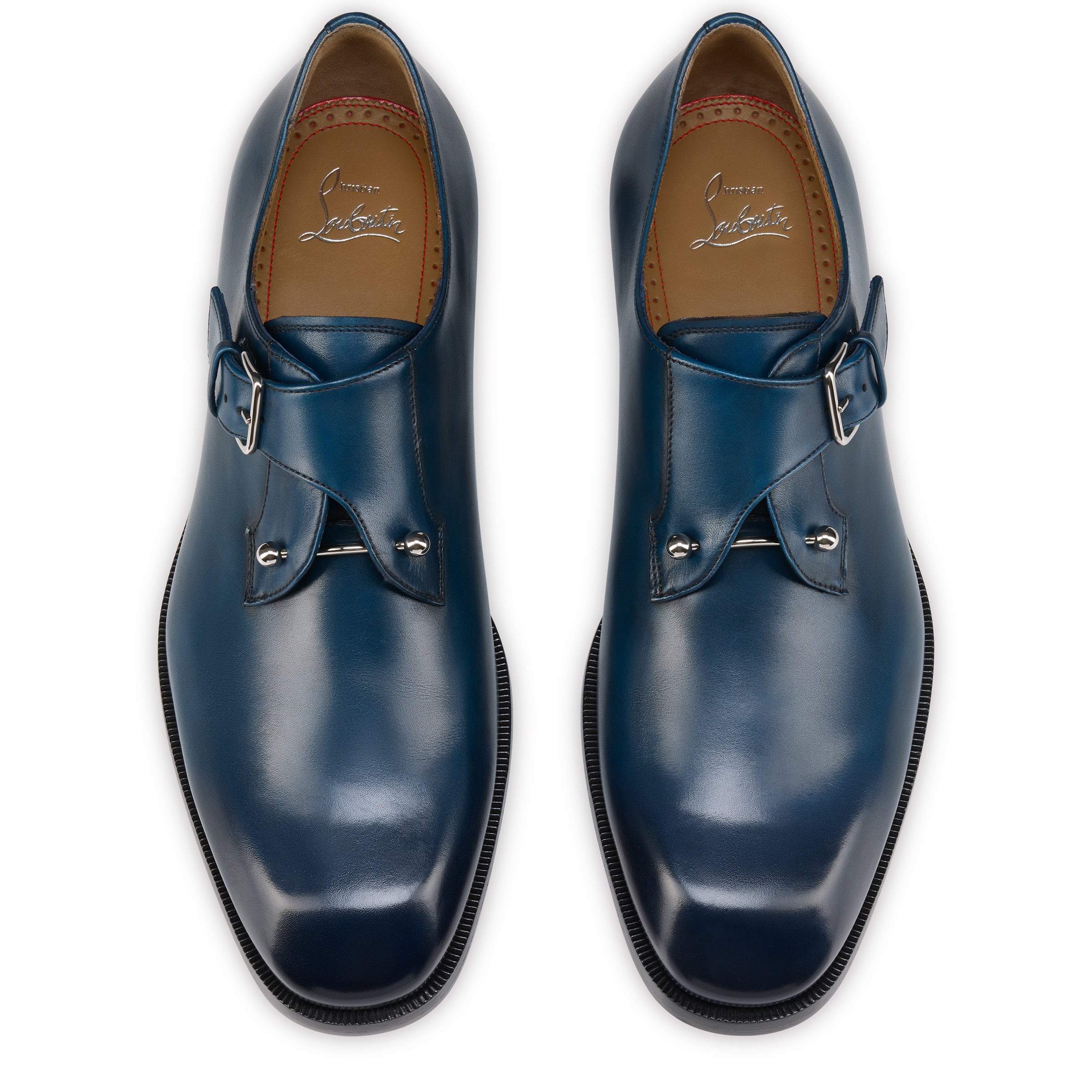 Christian Louboutin Chambelimonk Men Shoes | Color Blue