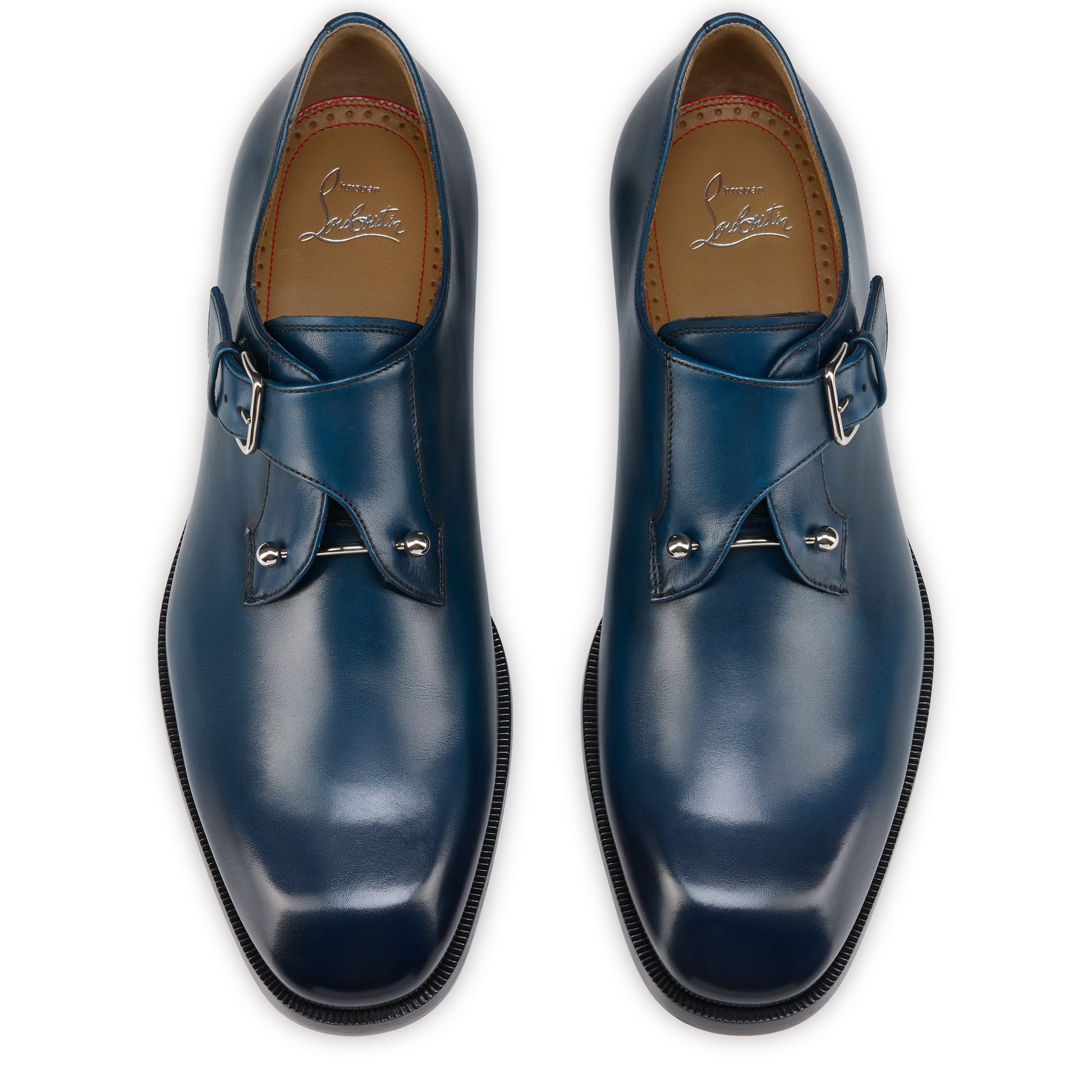 Christian Louboutin Chambelimonk Men Shoes | Color Blue