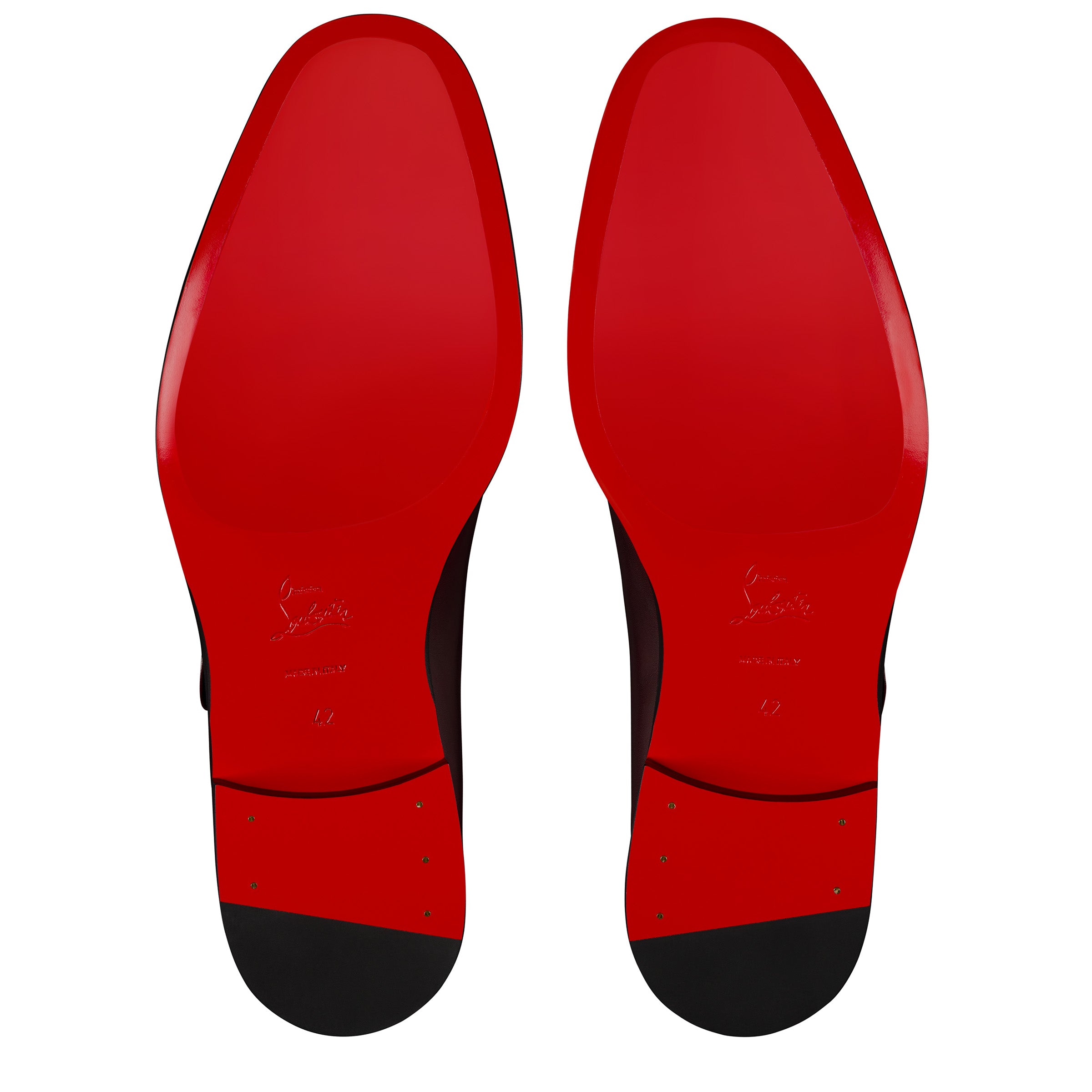 Christian Louboutin Chambelimonk Men Shoes | Color Red