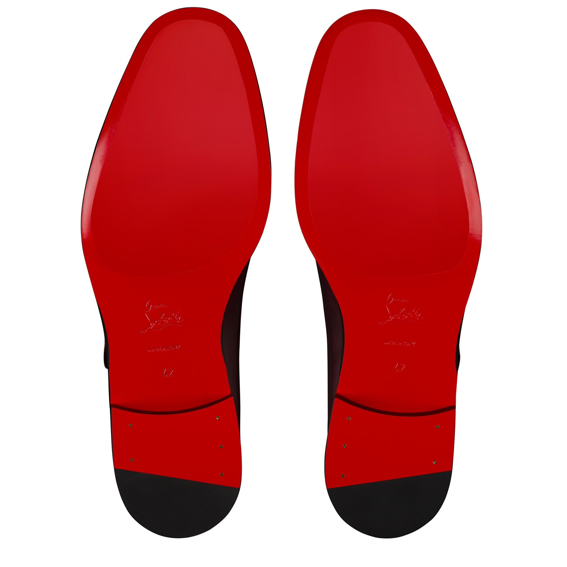 Christian Louboutin Chambelimonk Men Shoes | Color Red