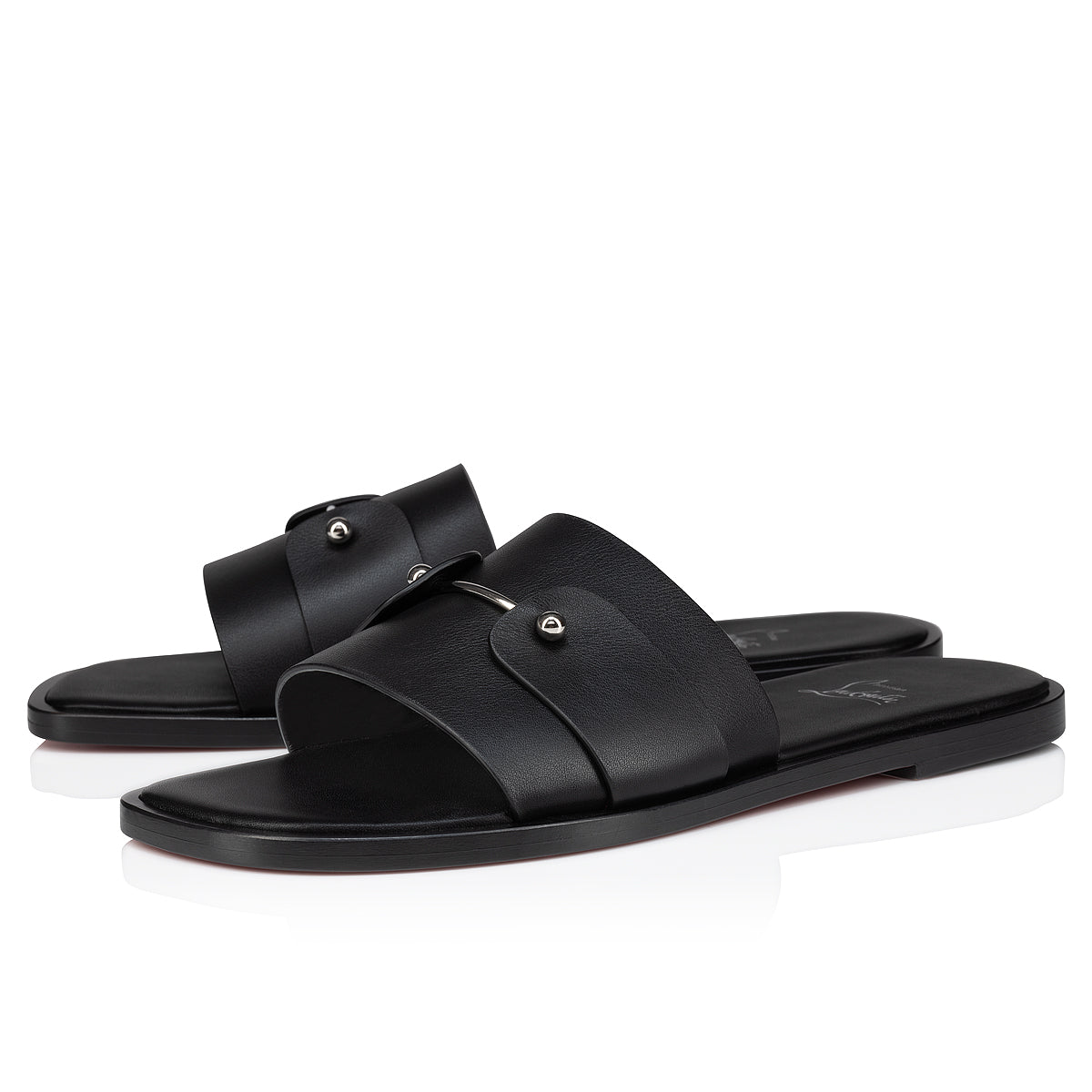Christian Louboutin Chambelimule Men Shoes | Color Black