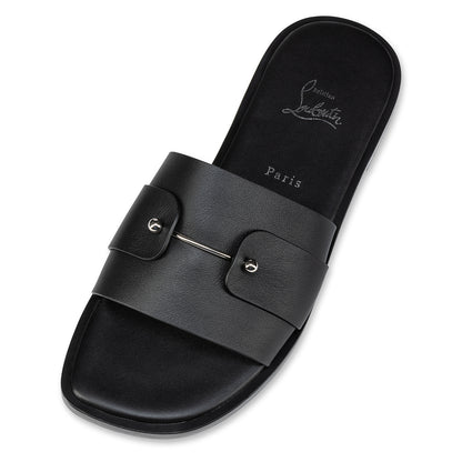 Christian Louboutin Chambelimule Men Shoes | Color Black