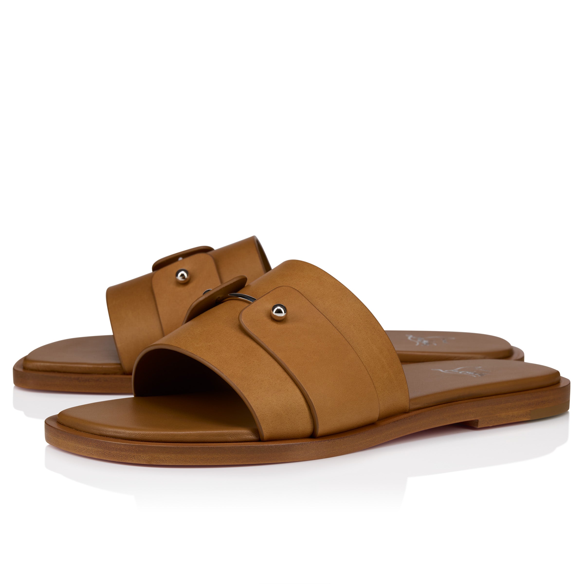 Christian Louboutin Chambelimule Men Shoes | Color Brown