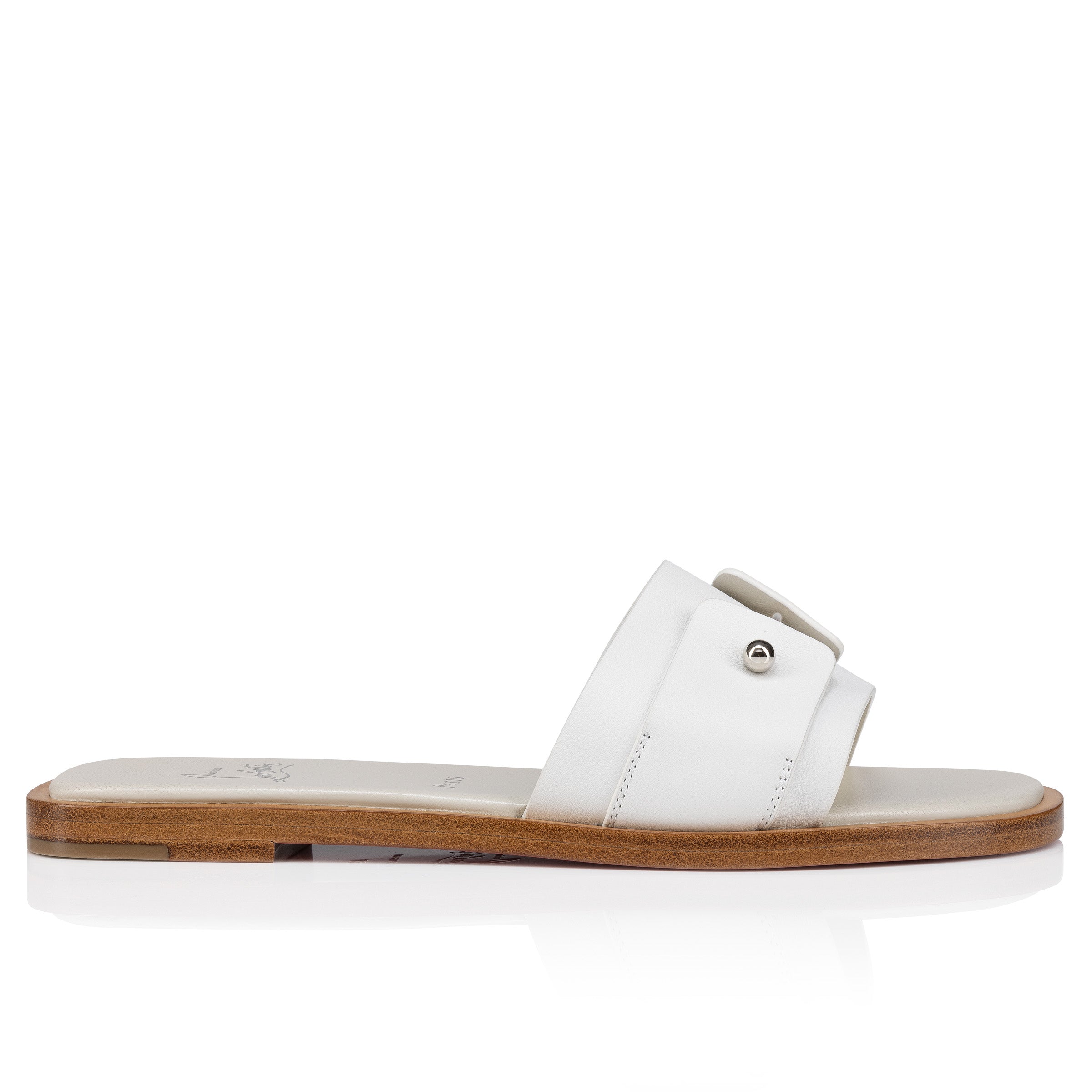 Christian Louboutin Chambelimule Women Shoes | Color White