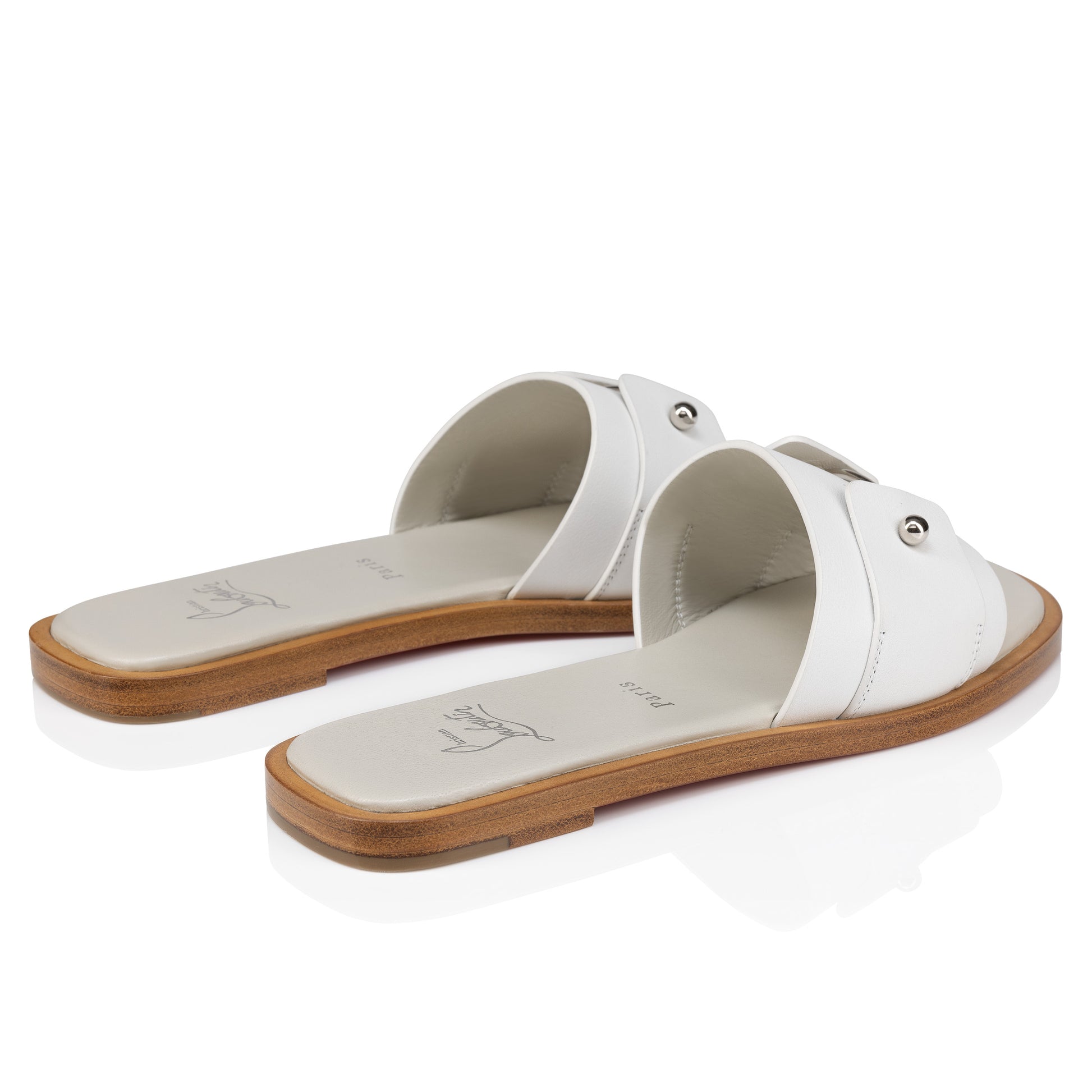 Christian Louboutin Chambelimule Women Shoes | Color White