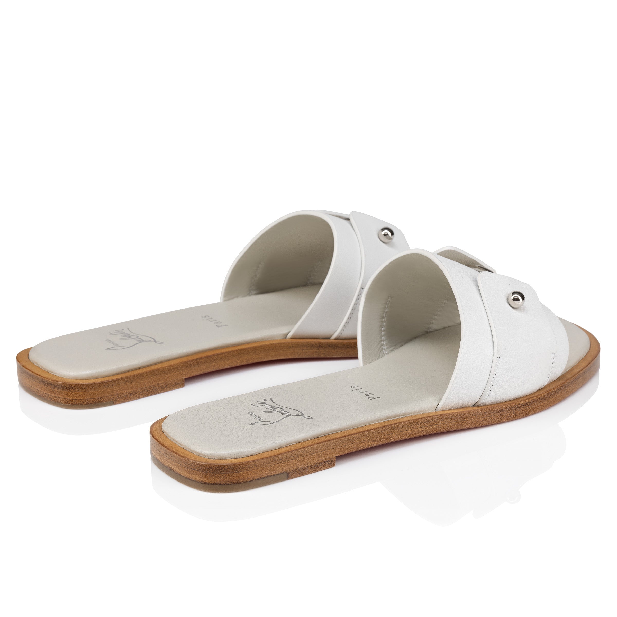 Christian Louboutin Chambelimule Women Shoes | Color White