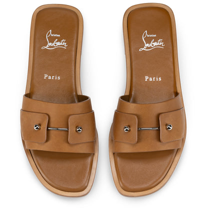 Christian Louboutin Chambelimule Women Shoes | Color Brown