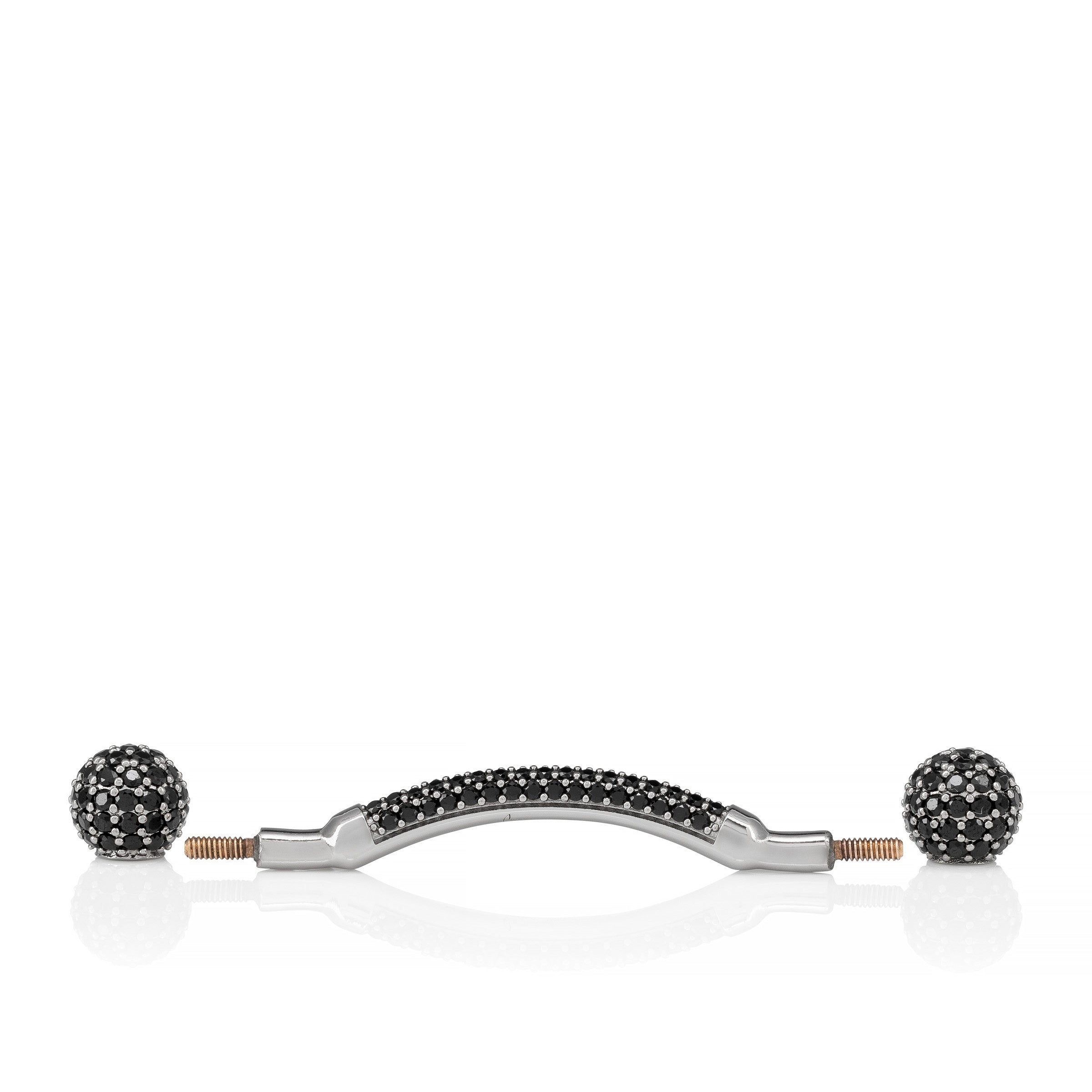 Christian Louboutin Chambelink Strass Men Shoe | Color Black