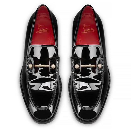 Christian Louboutin Chambelink Strass Men Shoe | Color Gold