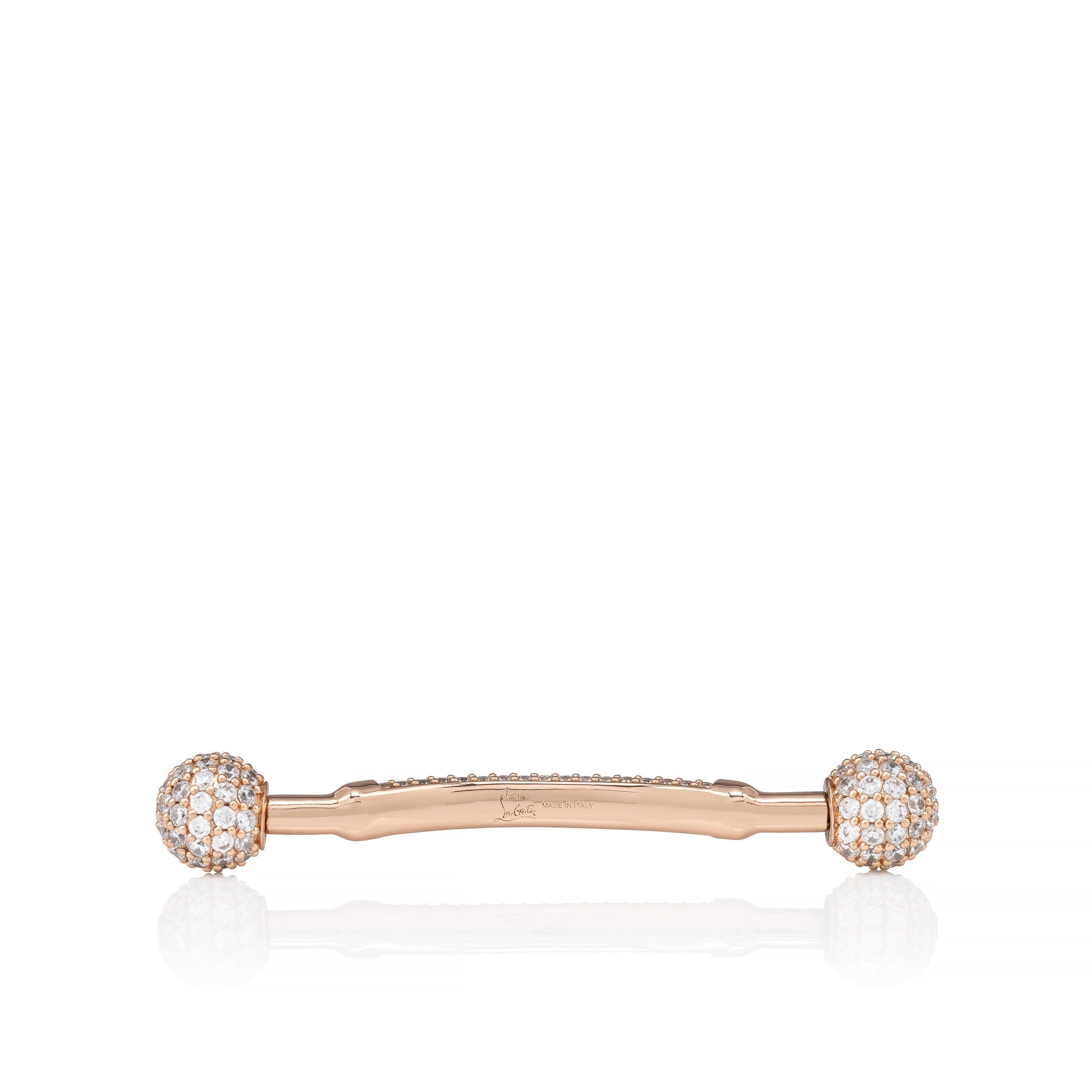 Christian Louboutin Chambelink Strass Men Shoe | Color Gold