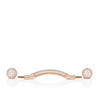 Christian Louboutin Chambelink Strass Men Shoe | Color Gold