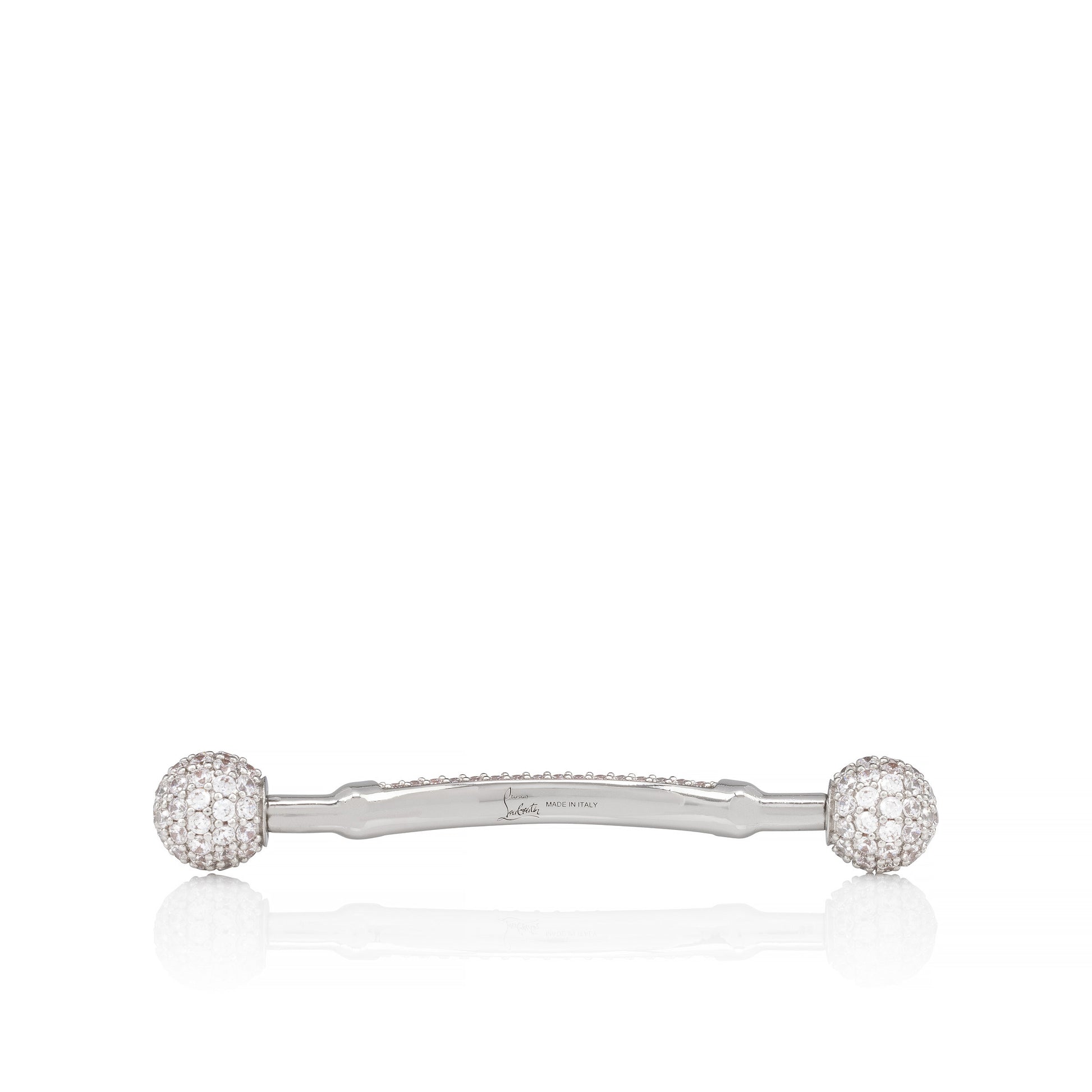 Christian Louboutin Chambelink Strass Men Shoe | Color Silver