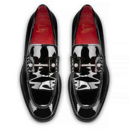Christian Louboutin Chambelink Strass Men Shoe | Color Silver